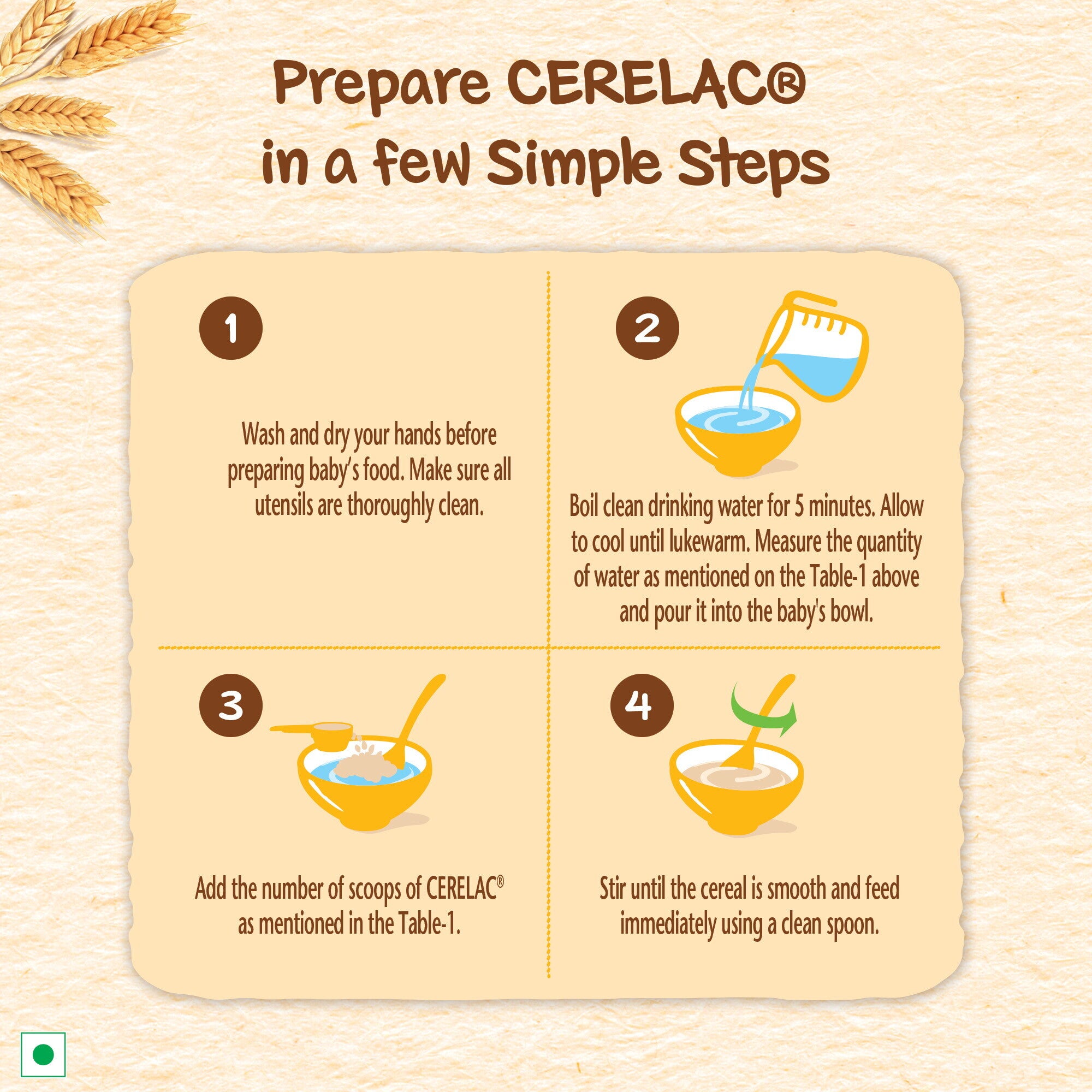 Nestlé Cerelac Wheat Apple Carrot Method Of Preparation