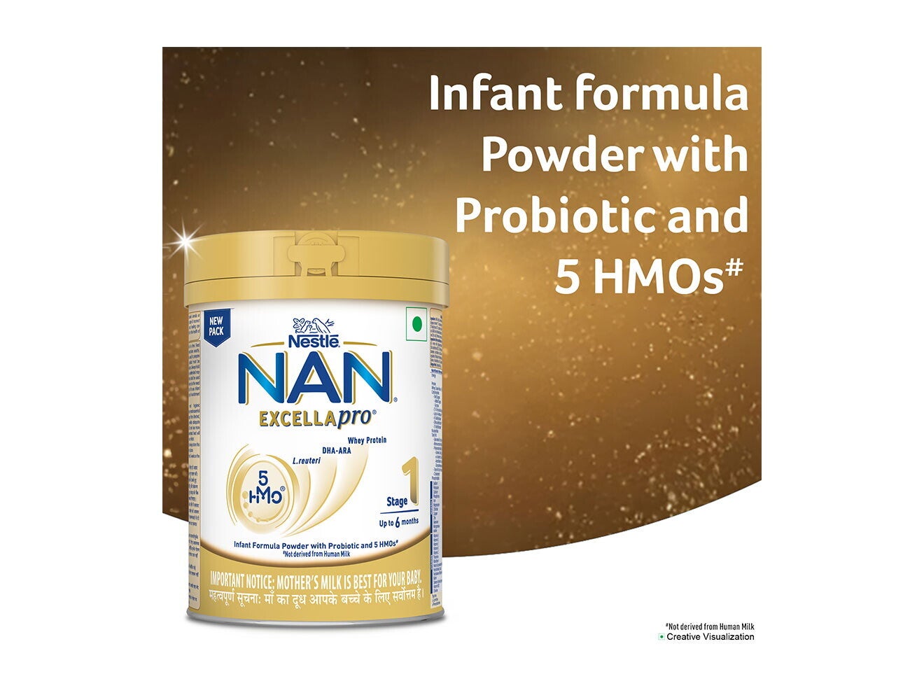 Nestlé Nan Excella Pro 400 Tin Infant Formula