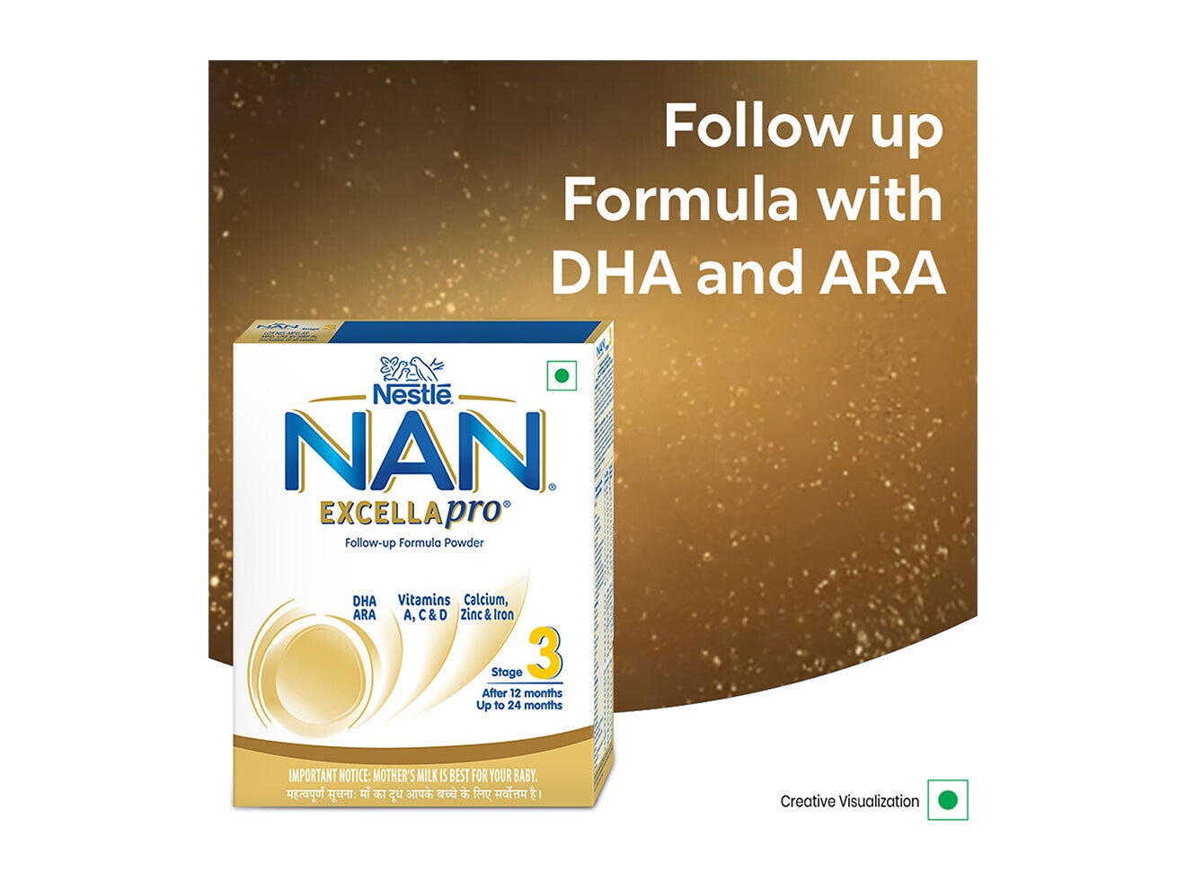 Nestlé Nan Excella Pro Stage 3 400 Grams Infant Formula