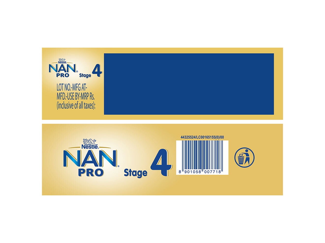 Nestlé Nan Pro Stage 4 400 Grams Bar Code
