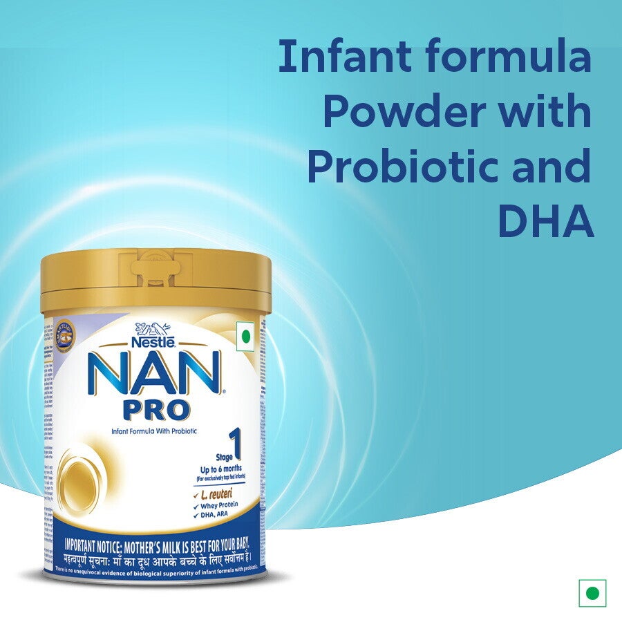 Nestlé Nan Pro Stage 1 400 Grams Tin Infant Formula