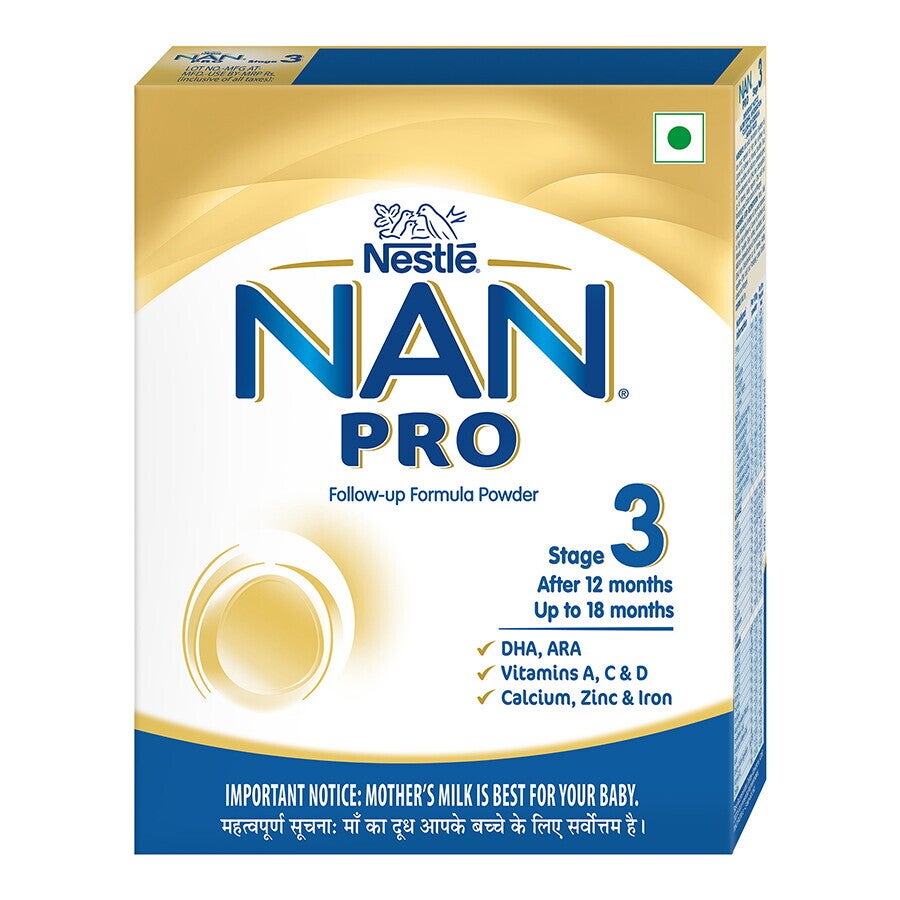 Nestlé Nan Pro Stage 3 400 Grams Front