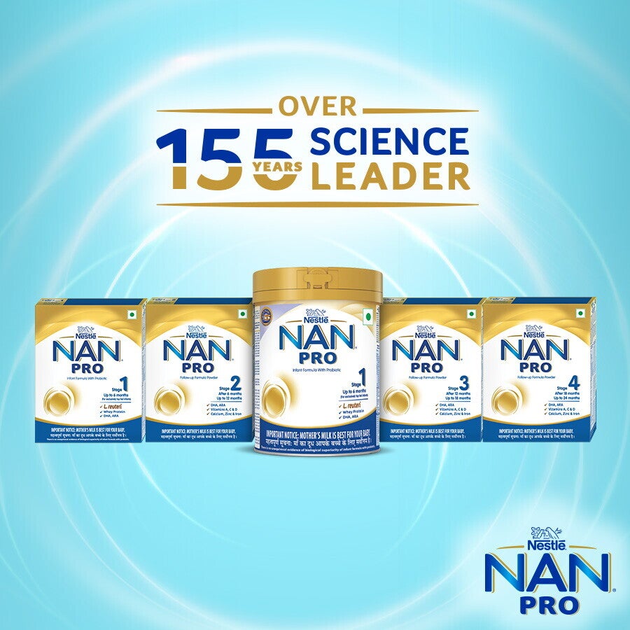 Nestlé Nan Pro Stage 4 400 Grams Leader Over 155 Years