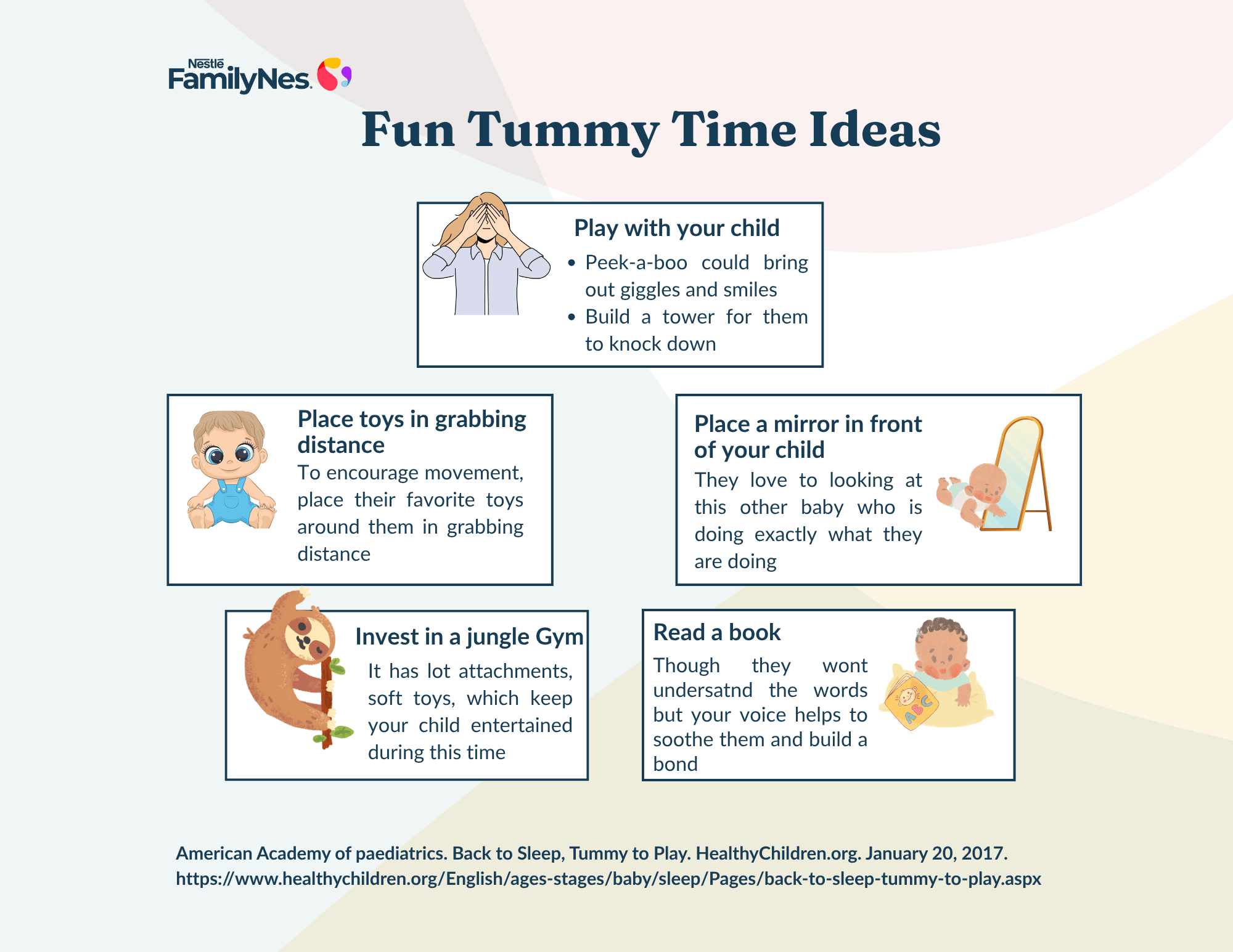 fun tummy time ideas