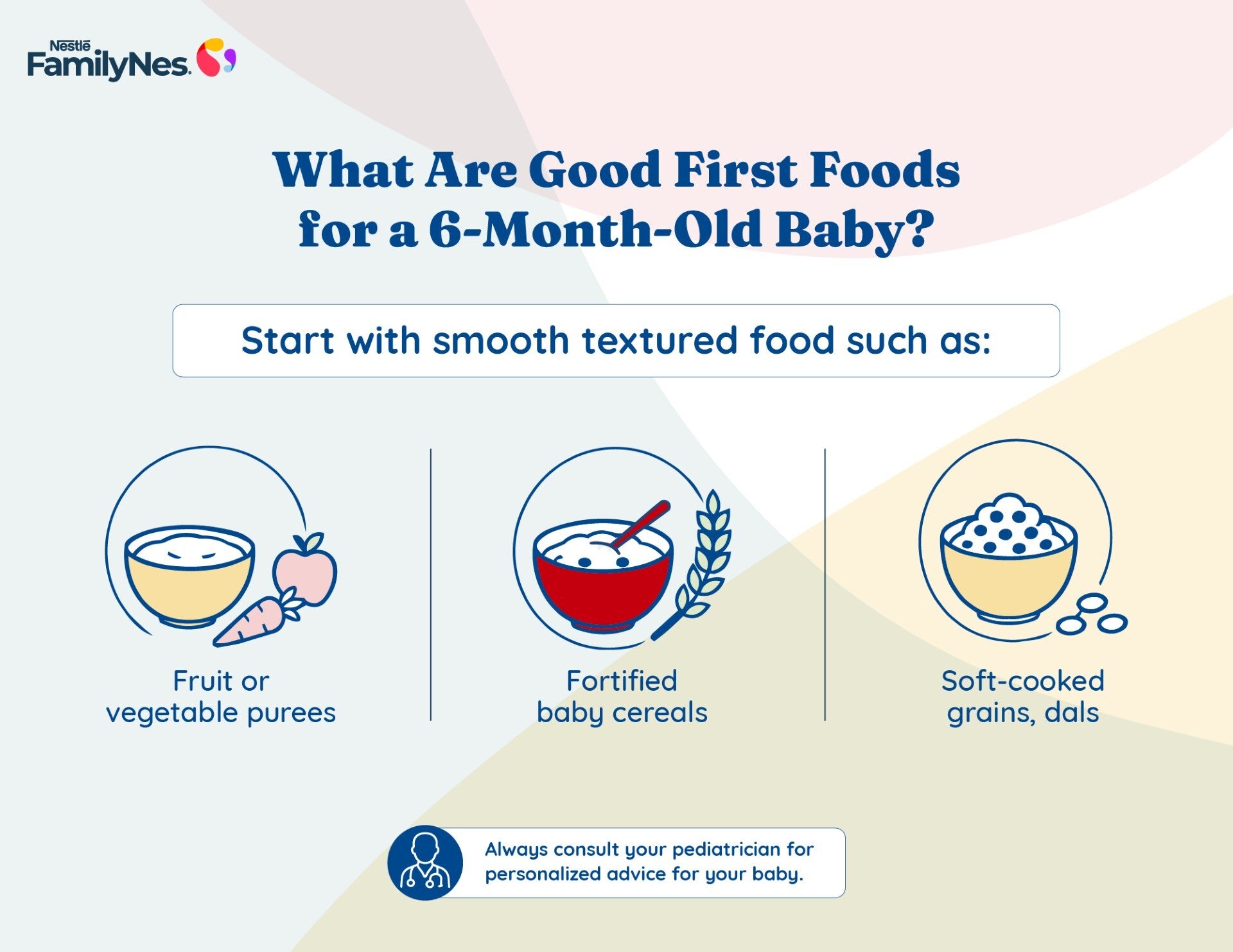 first foods for a 6 month baby