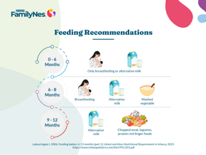 Feeding Guidance for the baby