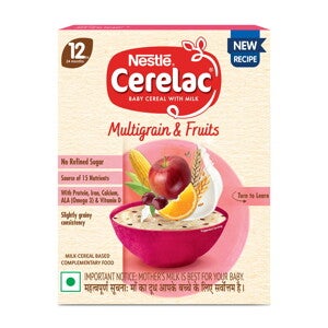 CERELAC Baby Cereal_Multigrain & Fruits for 12-24 Months Baby CERELAC Baby Cereal_Multigrain & Fruits for 12-24 Months Baby