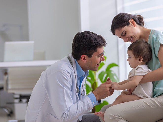 Doctor Mother and Baby