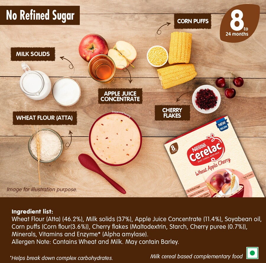 Wheat Apple Cherry-ing-No-Refined-Sugar