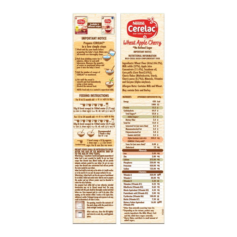 Wheat Apple Cherry-sides-Refined-Sugar