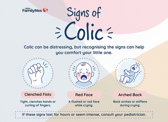 Signs of Colic Nestlé FamilyNes- image