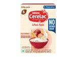 Nestlé Cerelac Wheat Apple No Refined Sugar Front