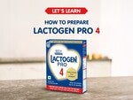 Let's Learn How to Prepare LACTOGEN PRO 4