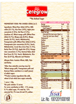 Ceregrow Multigrain Cereal Left